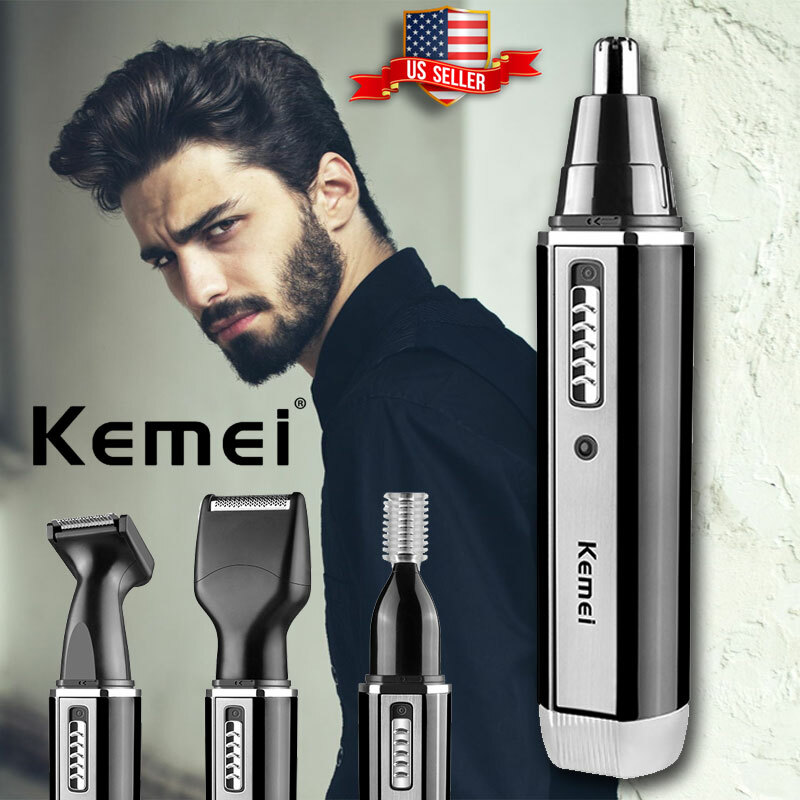 men's grooming kit with nose hair trimmer